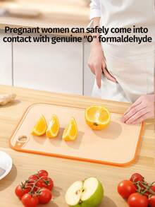 1/3PCS Plastic Cutting Board Set Thickened Cutting Board Cutting Meat Board Kitchen Preparation Board Cooked Food, Raw Food Separation Household Fruit Cutting Board Preparation Board Plastic Cutting Board, Kitchen Supplies - Multicolor - View 8