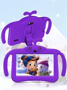 Qetupa 3GB RAM + 32/64GB Whale 7-Inch Tablet PC For Kids / 1.3GHz Quad-Core Processor / Android 13 System / MTK8321 Chip / 1024x600 HD IPS Display / 2MP + 5MP Dual Camera / 3500mAh Large Battery / WiFi Compatible, Parental Control - Violet Purple - View 2