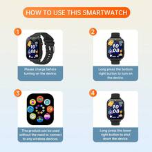 智能游戏手表，带摄像头、相册、录像机、18款内置游戏、计算器、日历、LED灯，是完美的节日礼物！ - 彩色 - 查看 10