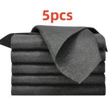10-Piece Set Of Multi-Functional Cleaning Cloths, Highly Absorbent, Lint-Free, Non-Greasy, Quick-Drying, Reusable, Washable, And Durable. Suitable For Cleaning And Wiping Dishes, Tableware, Countertops, Glass, Bathrooms, Cars, And General Household Cleaning. - A - 查看 11