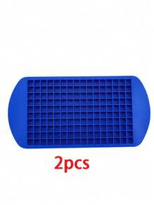 A Compact Square 160-Grid Silicone Tray With Excellent Cold Resistance And Durability. It Is Suitable For Making Ice Molds And Pudding Molds, And Is Very Convenient For Use In Homes, Bars And Other Places. Ice, Ice Molds, New Year, Home Goods, Home, Christmas Gifts, Christmas Decorations, Kitchen, Ice, Ice Molds, Personalized Gifts, Ramadan, Ramadan Decorations. - Multicolor - View 15