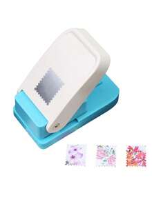 1" X 0.8" Rectangle Stamp Punch, Rectangular Lever Stamp Punch, Suitable For Paper Arts, Scrapbooking, DIY Card Making And Other Craft Supplies - Multicolor - View 8