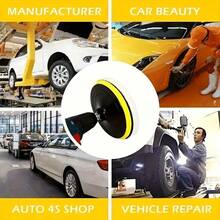 12pcs/Set Car Polishing & Waxing 3-Inch Sponge Wool Pad, Towel Pad, Car Detailing Sponge Rubber Polishing Pad - Polishing Sponge - View 4