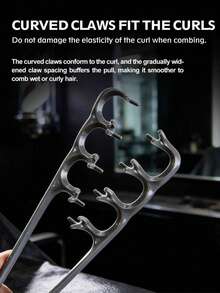 Styling Combs, Texture Combs, Fluffy Wide-Toothed Styling Combs, Best Hair Styling Tools, Fluffy Styling Tools, Bangs Gap Trimming Accessories.Travel Holiday Essentials, Brush, Hair Brush, Wooden Comb, Hair Brush, Mini Hair Brush, Detangling Brush - Multicolor - View 5