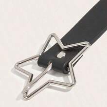 1pc Women's Versatile Star Hollow Design Waist Belt, Suitable For Street, Halloween, Summer, School, Autumn, Halloween And Other Occasions - Multicolor - View 5