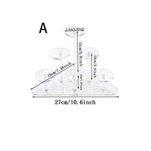 1个亚克力可拆卸展示架，可用于展示小雕像、香水、珠宝等 - 彩色 - 查看 6