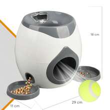 Comedero Interactivo para Perro con Pelotas, Juguete de Recompensa y Estimulación Mental Adir 12091 - Blanco - Ver 2