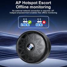 1 pieza Cámara mini inteligente Full HD 1080P que admite conexión WiFi de 2.4Ghz, se puede acceder de forma remota a través de aplicaciones móviles, tiene funciones de detección de movimiento, grabación en bucle e intercomunicación de voz, admite carga USB y es adecuada para uso en interiores y exteriores. Adecuada para escenas de de oficina, automóvil y hogar, y es una cámara oculta. - Negro - Ver 9