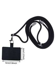 A Hanging Neck Rope Mobile Phone Clip With Anti-Lost Lanyard For Birthday/Easter/Boy/Girlfriend Gift - Multicolor - View 5