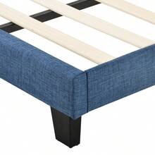 Bed Bases & Foundations - Blue + Linen - View 9