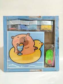 Kids Paint-By-Number Kits - 藍色沙灘 - 查看 2