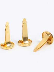1pc Metal Detachable Push Pin, Simple Reusable DIY Decorative Supplies For Back To School - A - View 3