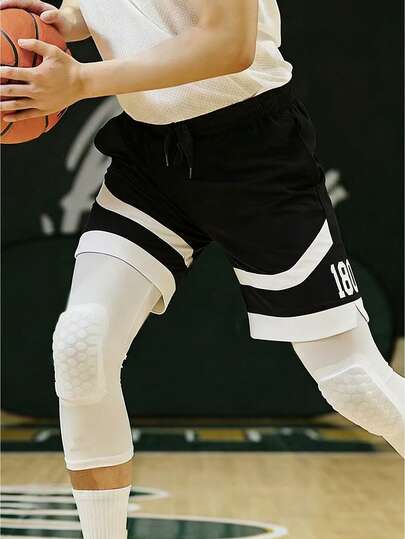 男士夏季休闲运动篮球户外跑步健身速干短裤