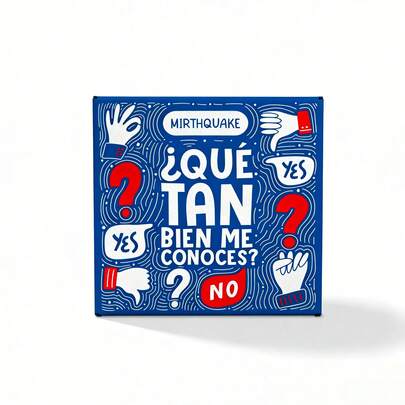 Desafío de preguntas "¿Cuánto me conoces?" - Juego de cartas de preguntas divertido para que amigos y familiares pongan a prueba su vínculo, cartas de preguntas para reuniones divertidas con amigos y familiares para profundizar las conexiones