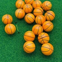 5个/10个/20个迷你篮球比赛纪念品PU球复活节派对礼物游戏奖品家居装饰生日礼物 - 彩色 - 查看 2