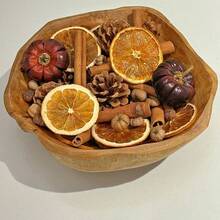 1 Set Of 5/10/15/20/25/30pcs Candles, Dried Flowers, Dried Fruit Slices, Pine Cones, Cinnamon Sticks - Suitable For Crafts, DIY, Aromatherapy, Candle Making, Soap Making, Home Decor, Parties, Festivals, Living Room, Bedroom, Office, Cafe - Candle Dried Flowers (1 Piece) - View 2