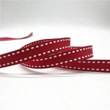 5yards 10mm Bows & Ribbons Printing Dots Grosgrain Ribbon For Hair Bow Party Valentine's Day Christmas Wedding Decoration DIY Gift Packing - Pick Colors - View 19