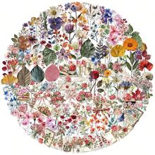 150张复古浪漫花叶图案透明2D贴纸，可用于圣诞节、新年、文具、书籍、杯子、行李箱、吉他、头盔等DIY装饰。也可用于剪贴簿，趣味贴纸，Kindle适用。 - G - 查看 5