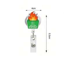 别致的亚克力徽章夹 - 耐用的亚克力夹，适用于护士、医生和医学生 - 有趣的办公用品 - 無色 - 查看 20