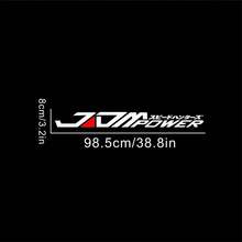 JDM Windshield Car Decor Sticker, Vinyl Waterproof Non-Fading Large Size Personalized Japanese Racing Decal - 1pcs - View 8