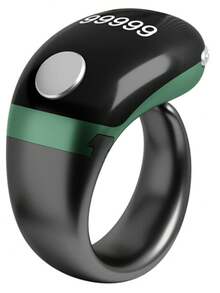 1个智能多功能电子计数器，OLED高清屏幕，可翻转双击按钮切换，全屏明亮清晰显示，数字易于读取，便携式 - 彩色 - 查看 13