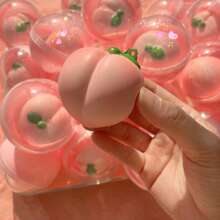 Đồ chơi bóp hình trái cây và rau củ Peach Peach Fun nhỏ xinh, sáng tạo năm 2026 - Món quà hoàn hảo, quà sinh nhật, quà tặng lý tưởng, quà bất ngờ, quà tặng ngày lễ, quà tặng cặp đôi, quà Halloween, quà Giáng sinh, quà tặng game thủ. - Nhiều màu - Xem 10