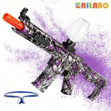 unilabo Juego de pistola de juguete eléctrica M4A1, de alta precisión, recargable y reutilizable, perfecto para juegos al aire libre, regalo ideal de juguete para exteriores para cumpleaños, fiestas, Pascua, gran regalo para niños (balas no incluidas) - Multicolor - Ver 13