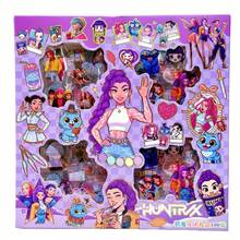 100pcs Random , Witch Squad Cartoon Sticker Pack, Student ID Stickers, Stationery Stickers, Cute Cartoon Creative Small Gifts - Random Style - View 7