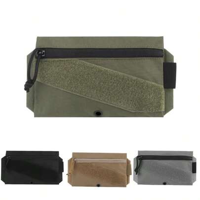 1PC MOLLE Hunting Utility Pouch, Small Tactical Admin Bag For Chest Rig, Outdoor Competition Gear Storage