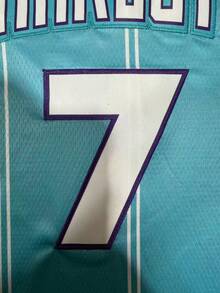 Men's Embroidered Basketball Jersey 7 Green Casual Sleeveless Vest V-Neck T-Shirt Party Sports Top - Green - View 5