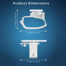 适用于PlayStation 5 Slim的P5控制器赛车游戏手柄迷你方向盘替换配件 - 彩色 - 查看 7