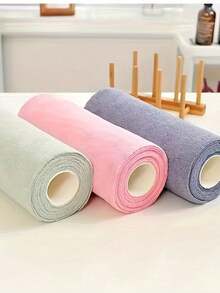 20 Rolls, 20cm*20cm Double-Sided Super Absorbent Reusable Dishcloth, Kitchen Cleaning Cloth - Square - View 6