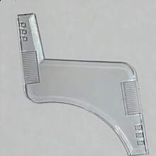 1-10pcs/Set Men's Beard Shaping Template Kit, Portable Beard Brush, Use With Beard Oil To Easily Create Neat Beard Styles - Beard Brush - View 9