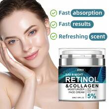 Face Moisturizer For Aging Skin: Wrinkle Cream For Older Women And Men 50 And 60 Plus With Retinol, Collagen And Hyaluronic Acid – Facial Moisturizer For Mature Skin, 1.7 Fl. Oz (Medium, Unscented) - default - View 8