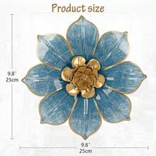 Wall Decor & Stickers - #1 Blue and Gold - View 2