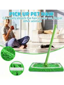 3/1pc Super Soft Microfiber Replacement Mop Pads, Flat Floor Mop Refill Pads, Washable & Durable Mop Cloths, Wet & Dry Use, Easy Cleaning, Cleaning Supplies, Back To School Essentials - Multiple Styles - View 10