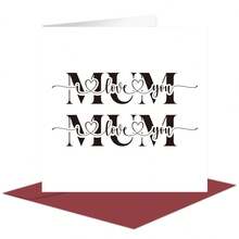 1pc Funny Mother's Day Greeting Card With Envelope, Heartfelt Mother's Day Card For Mum, Birthday Card, Thank You Card, Birthday & Mother's Day Gift From Daughter & Son - A - View 5