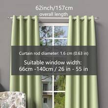 5/8英寸金属窗帘杆，配有装饰性透明水晶风格杆头，提供白色、黑色、金色、银色窗帘杆套装，可安装窗帘、薄纱、浴帘等。螺旋连接器可将长度从120厘米延长至379厘米，适用于26英寸至142英寸的窗户。安装简便，坚固耐用。这款窗帘杆适用于卧室、厨房、客厅、餐厅或办公室，风格现代优雅，视觉效果简洁美观！ - 彩色 - 查看 28