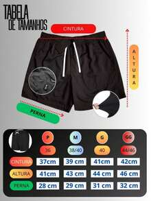 Men's Dry Fit Bermuda Shorts With Elastane - Stretchy Bermuda Shorts With Quick-Drying Fabric - Ideal For Gym, Running, And Diving. - 黑色和黃色 - 查看 5