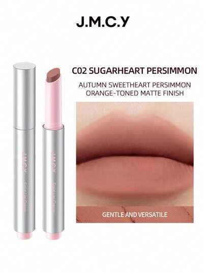 J.M.C.Y Matte Velvet Lip Gloss, Long-Lasting, Non-Stick, Suitable For Students