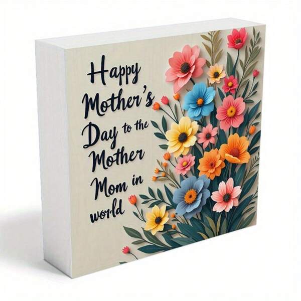 Decorative Wooden Box Is Suitable For Office Decorative Signage, Desk Accessories Wooden Nameplate, Ideal Gift To Meet The 18 Holiday Wooden Box Can Be Used