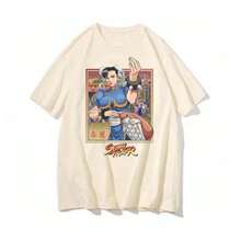 Chun-Li T-Shirt, Women's, Men's, Unisex, Gamer, Capcom, Fun Shirt, Fighting Game. - Kem - Xem 2