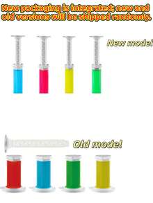 6件/套或4件/套 花香型厕所清洁凝胶，浴室空气清新剂，厕所清洁剂，除臭凝胶，清洁用品，基础版和升级版随机发货，浴室，清洁，马桶刷，浴室配件 - 紫色 - 查看 10