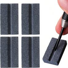 10/4件套V形磨刀石，飞镖磨刀器，易于抛光和去毛刺，持久锋利，飞镖配件 - 彩色 - 查看 1