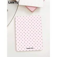 1pc Polka Dot Printed Tablet Protective Case, Compatible With Apple IPad 10.2" / IPad Pro 11" 2020/2021, IPad (A16) 11" 11th Gen 2025, IPad 9th/10th Gen, Apple Air 4th 10.9", Galaxy Tab S6 Lite 10.4", /, Anti-Drop, With Pencil Slot, Sleep/Wake Support, Romantic Gift For Friends And Family - 多色-6 - 查看 2