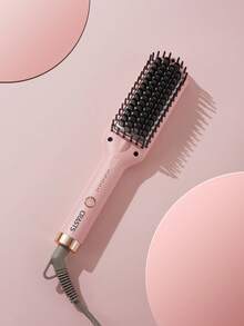 CRASTS Straightening Comb, Multi-Function Hair Styling Tool, Household Hair Straightener, Frizz-Free Straight Hair, Suitable For Dorm Use - Pink - View 10