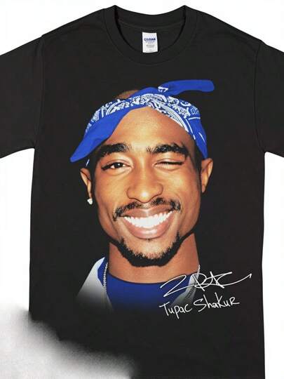 2026, The Tupacs Shakur T-Shirt Will Be On Saless   The New Pure Cotton T-Shirt For Adults By The American Hip-Hop Rapper 2PACs Music