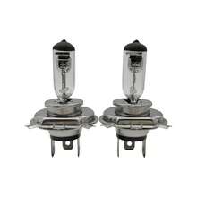 2个银色卤素灯泡，H1 H4 H7 9005卤素灯泡，12V 55W 65W标准卤素灯泡，汽车通用前大灯灯泡，高亮度前大灯灯泡 - H7 - 查看 3