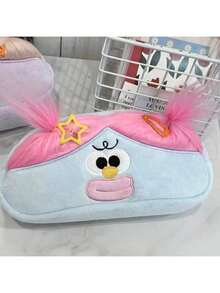 1pc Cute Cartoon Large Capacity Pencil Case, Japanese/Korean Style Student Pencil Bag, Unisex Pencil Pouch, Multi-Functional Pen Bag, Minimalist Pencil Box, Cosmetic Bag, Toiletry Bag, School Supply Bag, Stationery Bag, Pen Case, Backpack - 1 - View 3