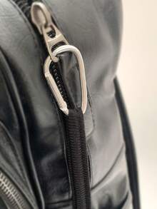 1pc Travel Blanket & Pillow Set, Premium Soft 2-In-1 Airplane Blanket With Soft Pillow Cover, Travel Pillow Case, Luggage Handle Wrap And Backpack Clip, Easter Gift, Travel Pillow, Travel Accessories, Suitable For Car, Plane, Airport, Camping And More - Black - View 11